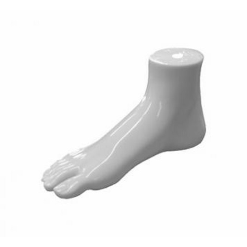 DISPLAY FOOT WHITE 8.25"L Matthews Store Fixtures & Shelving