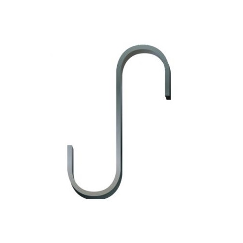 LARGE S HOOK 4 1/2" (5 PER PKG) Matthews Store Fixtures & Shelving