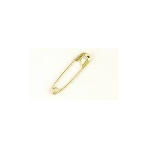 SAFETY PIN GOLD 22MM (100 PER PKG) Matthews Store Fixtures & Shelving