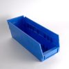 BLUE PLASTIC BIN 12 "X4"X4"